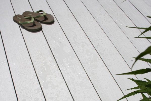 Террасная доска из ДПК Terrapol Практик моноколор Жемчуг (под заказ) купить в Прокопьевске