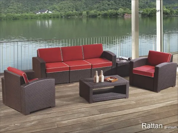 Уличные диваны и кресла коллекции Rattan Premium 5  купить в Прокопьевске