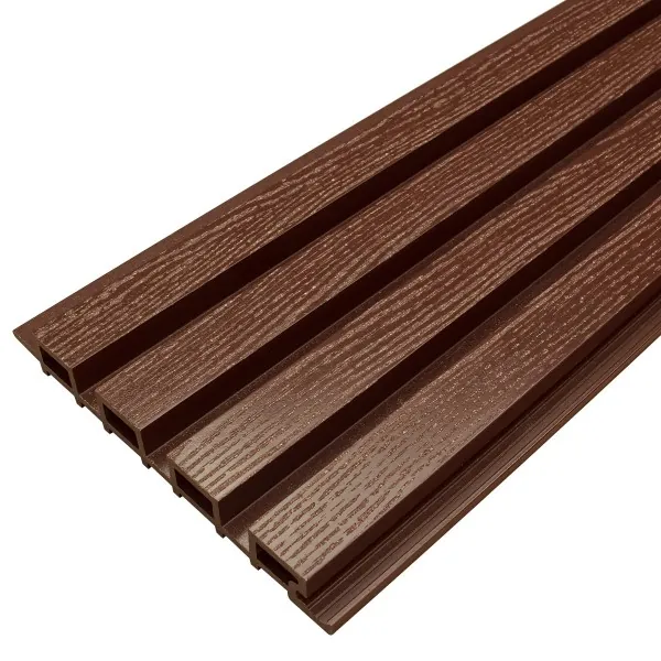 Фасадная доска из ДПК Faynag Wood Рейка Шоколад купить в Прокопьевске