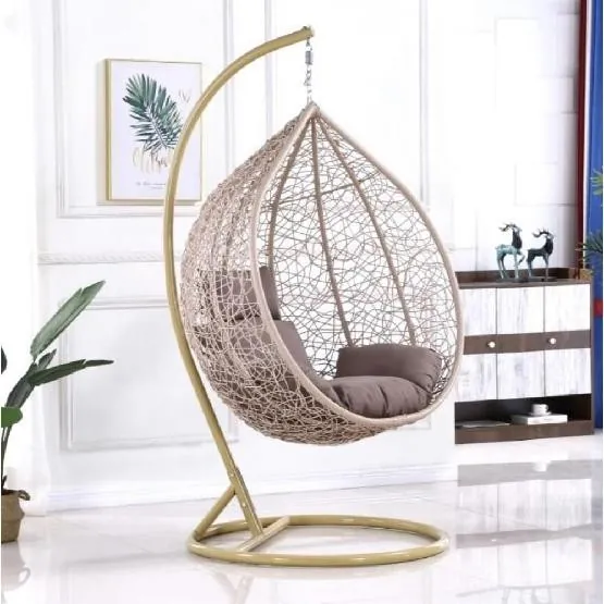 Кресло Подвесное из искусственного ротанга AFM-169A-XLB Beige купить в Прокопьевске