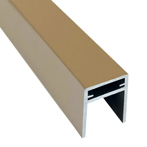 П-профиль Алюминиевый EasyDecking 35x25 Дуб купить в Прокопьевске