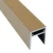 П-профиль Алюминиевый EasyDecking 35x25 Дуб купить в Прокопьевске