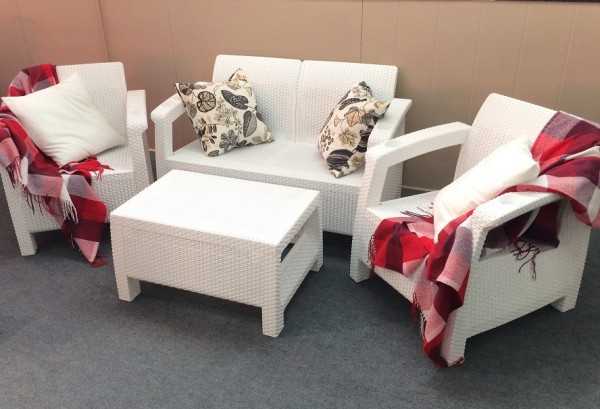 Комплект Yalta Terrace Set белый купить в Прокопьевске