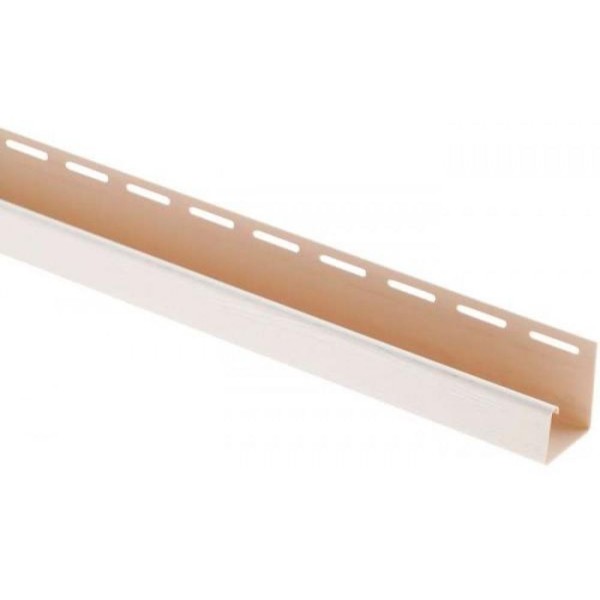 J-профиль Люкс Крашенный, T-15, ВН, Белый купить в Прокопьевске