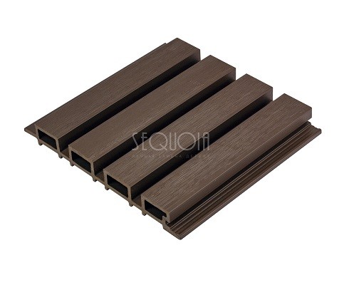 Доска фасадная ДПК 3D SEQUOIA co-extrusion BROWN купить в Прокопьевске