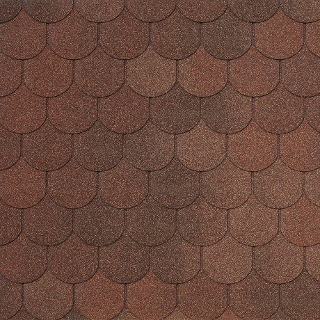 Гибкая черепица Tegola ASSISI terracotta 420 купить в Прокопьевске