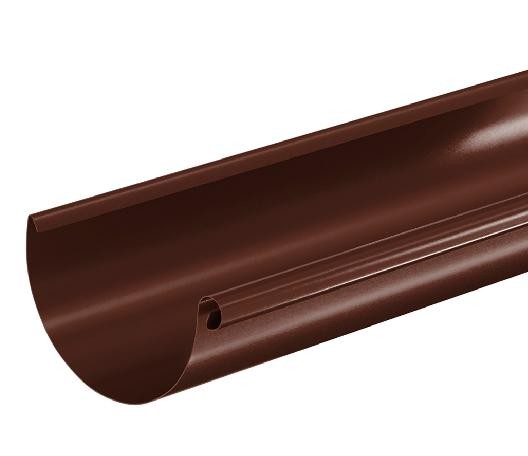 Водосток Aquasistem, система 125x90 - Водосточный желоб 3.00м RAL 8017 Коричневый купить в Прокопьевске