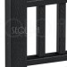 Комплект крышка/юбка для столба SEQUOIA BLACK купить в Прокопьевске