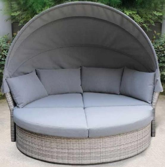 Диван-Трансформер AFINA плетеный из иск. ротанга AFM-325G Grey купить в Прокопьевске