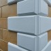 Угол Наружный к Фасадным Термопанелям Доломит Дагестанский Камень 400 мм Белый купить в Прокопьевске