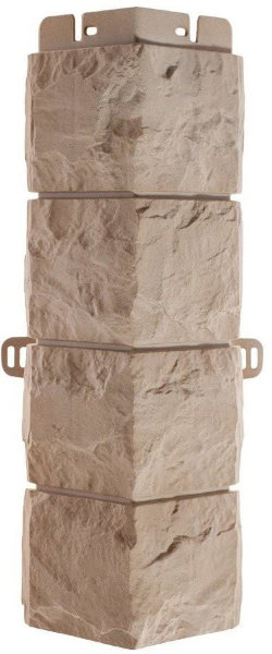 Фасадная панель Наружный угол фагот (талдомский), 0,45 х 0,13м (н) купить в Прокопьевске