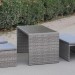 Диван-Трансформер AFINA плетеный из иск. ротанга S330G-W78 Grey купить в Прокопьевске