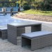 Диван-Трансформер AFINA плетеный из иск. ротанга S330G-W78 Grey купить в Прокопьевске