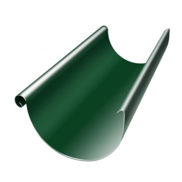 Водосток Grand Line 125x90 – Желоб 3м RAL 6005 купить в Прокопьевске