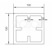 Столб SEQUOIA Evolution 3D WOOD BLACK купить в Прокопьевске