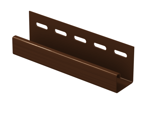 J-планка Ю-пласт Классика коричневая купить в Прокопьевске