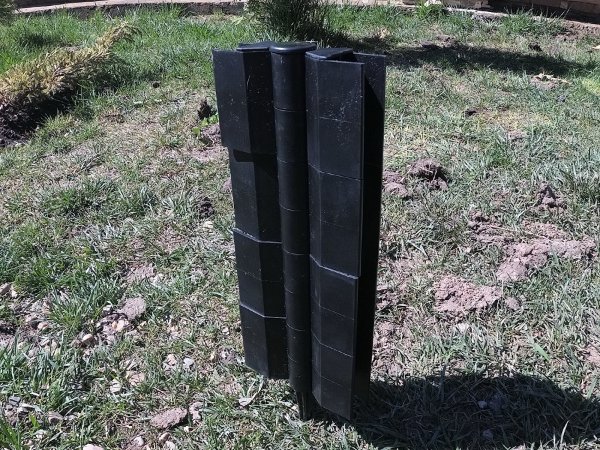 Угловой элемент поворотный, пластиковый от 60° до 300° для доски 300х30 мм из ДПК чёрный Holzhof купить в Прокопьевске