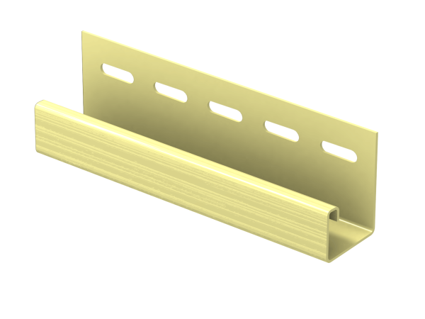 J-планка Ю-пласт Классика кремовая купить в Прокопьевске