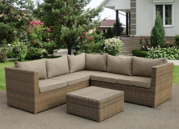 Комплект мебели AFINA плетеной из иск. ротанга YR825B Beige купить в Прокопьевске