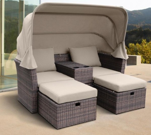 Комплект мебели AFINA плетеной из иск. ротанга AFM-330B Brown купить в Прокопьевске