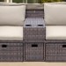 Комплект мебели AFINA плетеной из иск. ротанга AFM-330B Brown купить в Прокопьевске