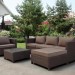Комплект мебели AFINA плетеной из иск. ротанга YR821A Brown/Beige купить в Прокопьевске