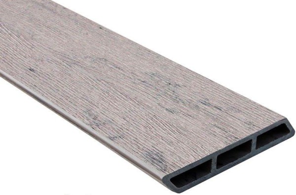 Доска Ромбус 3D ДПК Outdoor STORM GREY серая микс купить в Прокопьевске
