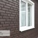 Фасадная панель Ю-Пласт Стоун Хаус Кирпич Коричневый купить в Прокопьевске