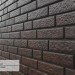 Фасадная панель Ю-Пласт Стоун Хаус Кирпич Коричневый купить в Прокопьевске