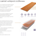 Фибросайдинг DECOVER 3600 x 190 x 8 мм Lazuro купить в Прокопьевске