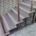 Ступень ДПК Outdoor Havana/Вельвет полнотелая серая  микс купить в Прокопьевске