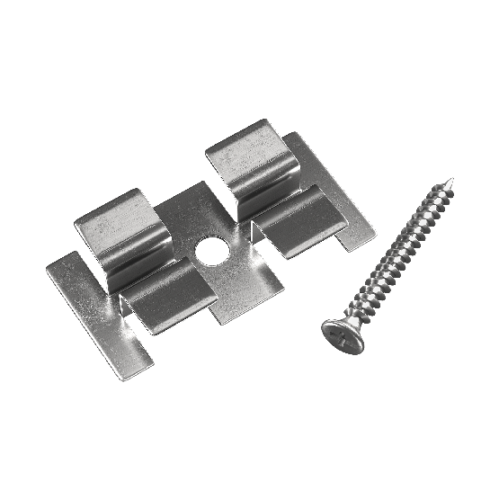 Клипса с саморезом, Grinder шовный монтаж 5 mm купить в Прокопьевске
