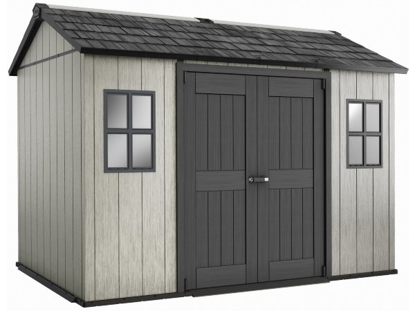 Хозблок пластиковый Oakland 11*7.5"SD (по полу внутри 8,0 кв.м.) Можно красить купить в Прокопьевске