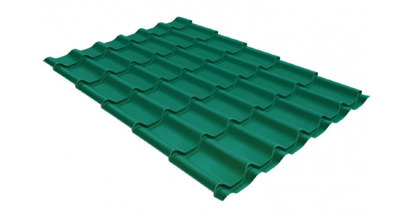 Металлочерепица классик 0,5 Satin RAL 5021 купить в Прокопьевске