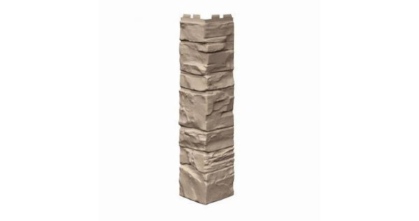 Угол наружный VOX Solid Stone Lazio камень светлая глина купить в Прокопьевске