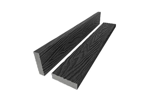 Брус лавочный 3D-тиснение 20х80 Графит купить в Прокопьевске