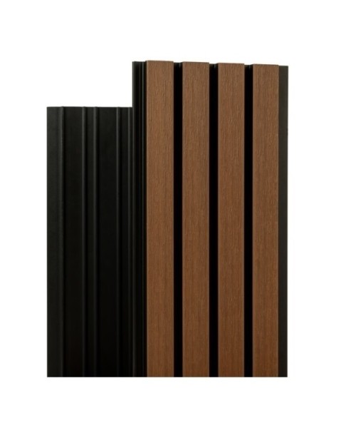 Фасадная реечная панель Ecodecking Скай коэкструзия 200х20х3000 Тик купить в Прокопьевске