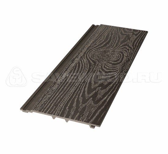 Сайдинг из дпк savewood sw-cedrus тангенциальный распил темно-коричневый купить в Прокопьевске