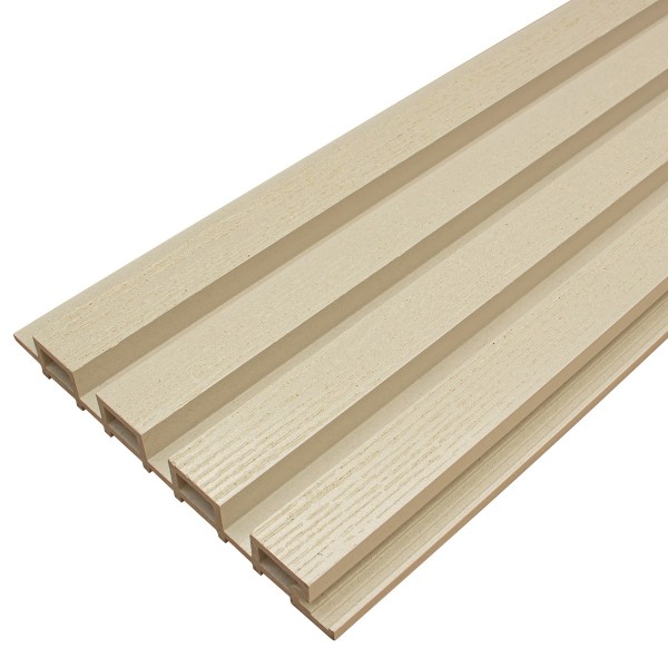 Фасадная доска из ДПК Faynag Wood Рейка Слоновая кость купить в Прокопьевске