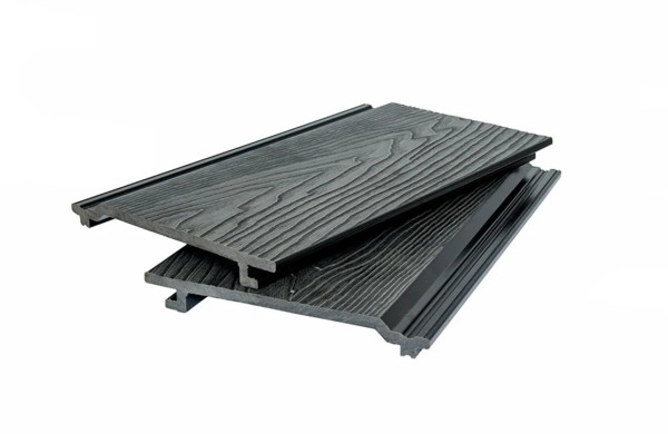 Фасадная доска 3D WOOD BRUSHING, чёрный купить в Прокопьевске