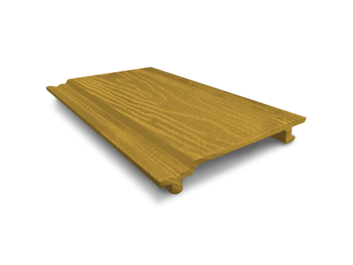 Фасадная панель  из ДПК ECODECKING Желтый купить в Прокопьевске