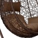 Кресло Подвесное из искусственного ротанга AFM-168A-L Brown купить в Прокопьевске