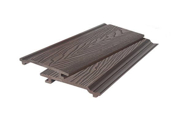 Фасадная доска 3D WOOD BRUSHING, тёмно-коричневый купить в Прокопьевске