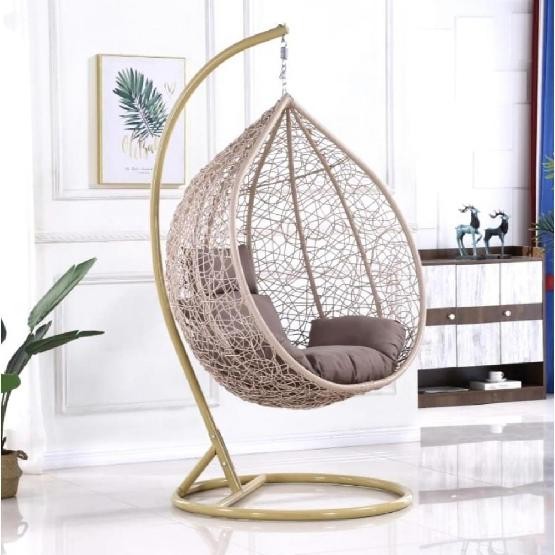 Кресло Подвесное из искусственного ротанга AFM-169A-XLB Beige купить в Прокопьевске