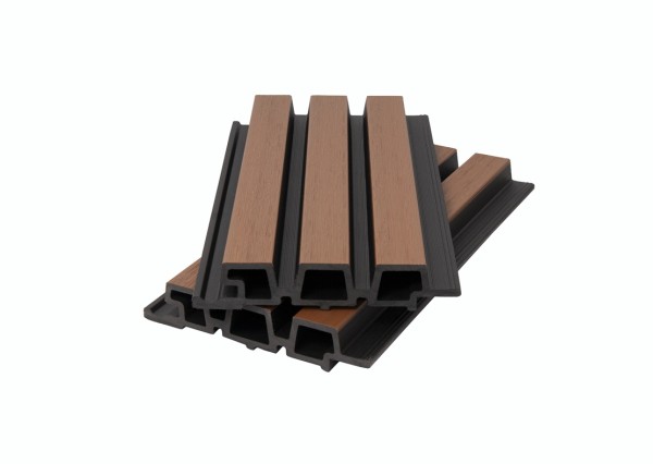 Фасадная панель брусковая двухцветная co-extrusion, sand mix купить в Прокопьевске