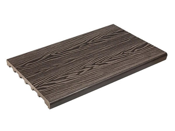 Ступень полнотелая из ДПК Deckart Step 3D Венге купить в Прокопьевске