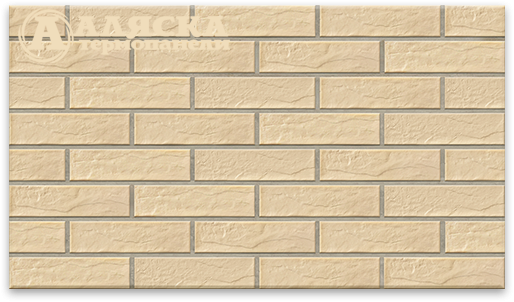 Фасадные Термопанели Аляска Krem Rustic купить в Прокопьевске