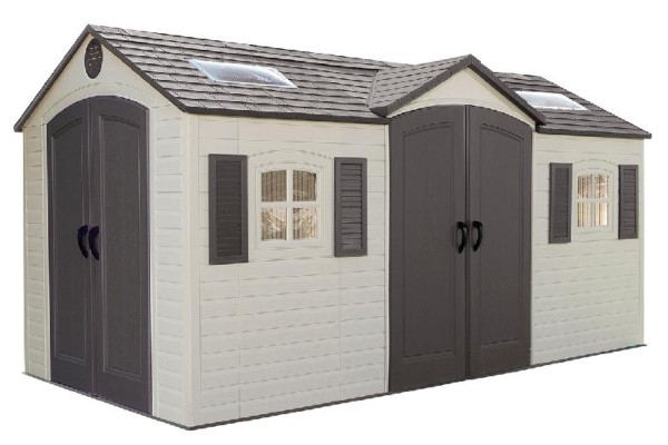 Сарай пластиковый LifeTime 15x8 DD купить в Прокопьевске