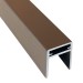 П-профиль Алюминиевый EasyDecking 35x25 Венге купить в Прокопьевске