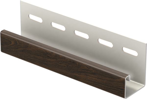 J-планка к Софиту PRO Тёмный орех купить в Прокопьевске